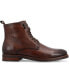 ფოტო #2 პროდუქტის Men's Burbank Tru Comfort Foam Plain Toe Lace-up Ankle Boots