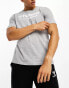 Фото #3 товара Hummel regular fit t-shirt with oversized logo in grey