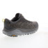 Фото #8 товара Hoka Kaha Low GTX 1118586-CGGS Mens Gray Leather Athletic Hiking Shoes