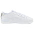 Фото #2 товара Puma Jada Distressed Perforated Lace Up Womens White Sneakers Casual Shoes 3876