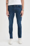 Фото #1 товара Carlo Skinny Fit Normal Bel Dar Paça Jean Pantolon