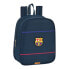 Фото #1 товара Школьный рюкзак F.C. Barcelona Синий (22 x 27 x 10 cm)