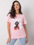 Фото #1 товара T-shirt-PM-TS-SS21TX64.32-różowy
