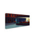 Edward Hopper 'Nighthawks' Canvas Art - 24" x 12" x 2"