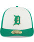 ფოტო #2 პროდუქტის Men's White, Green Detroit Tigers 2024 St. Patrick's Day Low Profile 59FIFTY Fitted Hat