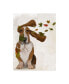 Фото #1 товара Fab Funky Basset Hound Windswept and Interesting Canvas Art - 15.5" x 21"