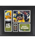 Фото #1 товара Bart Starr Green Bay Packers Framed 15'' x 17'' Player Collage with a Piece of Game-Used Football