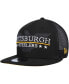 Фото #2 товара Men's Black Pittsburgh Steelers Totem 9FIFTY Snapback Hat