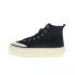 Фото #34 товара Diesel S-Hanami Mid X Mens Black Canvas Lace Up Lifestyle Sneakers Shoes