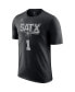 ფოტო #2 პროდუქტის Men's Victor Wembanyama Black San Antonio Spurs Statement Edition Name and Number T-shirt