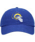 Фото #3 товара Men's Royal Los Angeles Rams Clean Up Legacy Adjustable Hat