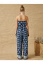 Фото #7 товара Комбинезон Koton Printed Strappy Jumpsuit