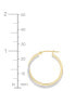 ფოტო #3 პროდუქტის Intertwined Hoop Earrings in 14k Gold