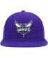 Фото #3 товара Men's Purple Charlotte Hornets Side Core 2.0 Snapback Hat