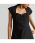 ფოტო #3 პროდუქტის Women's Ruched Dress with Front Slit