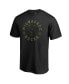 Фото #1 товара Men's Black Milwaukee Bucks Liberty T-shirt