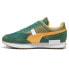 Фото #3 товара Puma Future Rider Play On Lace Up Mens Green Sneakers Casual Shoes 39347321