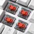 Sharkoon PureWriter TKL RGB Red - USB - Mechanical - QWERTY - LED - White