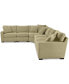 Фото #7 товара Radley 5-Pc Fabric Sectional with Apartment Sofa, Created for Macy's