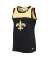 Фото #3 товара Men's Black, Gold New Orleans Saints Team Touchdown Fashion Tank Top