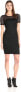 Фото #2 товара Three Dots 241112 Womens Angelina Lined Lace Sheath Dress Black Size Medium