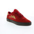 Фото #3 товара Lakai Cambridge MS1220252A00 Mens Red Suede Skate Inspired Sneakers Shoes