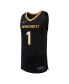 Men's 1 Black Vanderbilt Commodores Replica Basketball Jersey Черный, M - фото #3