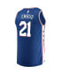 Men's Joel Embiid Royal Philadelphia 76ers Fast Break Replica Team Color Player Jersey - Icon Edition