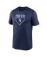 ფოტო #2 პროდუქტის Nike Men's Navy Tampa Bay Rays Home Plate Icon Legend Performance T-Shirt