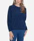 Classic Chenille Pullover Sweater Синий, L - фото #1