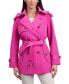 Фото #4 товара Women's Double-Breasted Belted Trench Coat