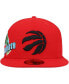 Men's Red Toronto Raptors Stateview 59FIFTY Fitted Hat