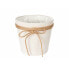 Planter Lasso White Cloth 16 x 15 x 16 cm (24 Units)