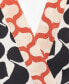 ფოტო #7 პროდუქტის Women's Printed Bow Detail Jumpsuit