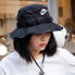 Фото #3 товара Nike 时尚个性彩虹Logo 渔夫帽 男女同款 黑色 运动遮阳 / Шляпа рыбака Nike CZ6232-010