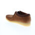 Фото #12 товара Clarks Wallabee 26165806 Mens Brown Suede Oxfords & Lace Ups Casual Shoes