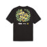 Puma Sf X Joshua Vides Graphic Crew Neck Short Sleeve T-Shirt Mens Black Casual