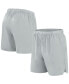 Фото #1 товара Men's Gray Detroit Lions Front Office Woven Shorts