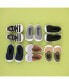 Infant Boys Breathable Washable Non-Slip Sock Shoes Flat - Grey