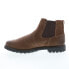 Фото #10 товара Florsheim Field Plain Toe Gore Boot 11970-215-M Mens Brown Chelsea Boots