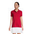 Women's School Uniform Tall Short Sleeve Mesh Polo Shirt