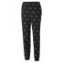 Фото #1 товара Puma Brand Love Graphic Sweatpants Womens Black Casual Athletic Bottoms 53706001