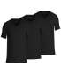 ფოტო #1 პროდუქტის Men's 3-Pk. Classic Solid V-Neck T-Shirts