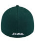 Men's Green Michigan State Spartans Active Slash Sides 39Thirty Flex Hat