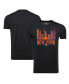 Фото #1 товара Men's and Women's Black New York Knicks Comfy Super Soft Tri-Blend T-Shirt