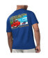 Фото #2 товара Men's Royal Buffalo Bills Licensed to Chill T-shirt