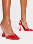 ALDO Solanti heeled slingback shoes in red