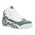 Фото #2 товара Fila Mb Iconic Mid Basketball Mens Grey, White Sneakers Athletic Shoes 1BM02445