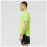 Short-sleeve Sports T-shirt New Balance Lime green