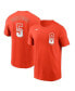 Men's Mike Yastrzemski Orange San Francisco Giants City Connect Name and Number T-shirt